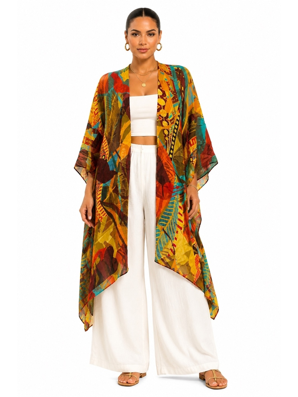 Ava-The Elle Kimono-M-XL